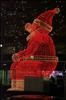 Tim Burtonish Santa outside KaDeWe